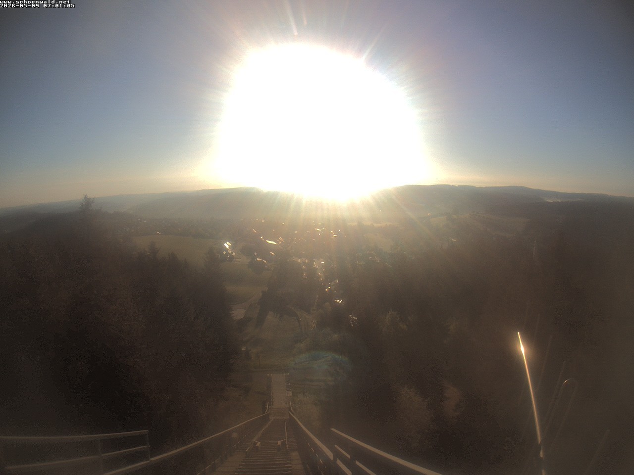 Archiv Foto Webcam Blick auf Schönwald