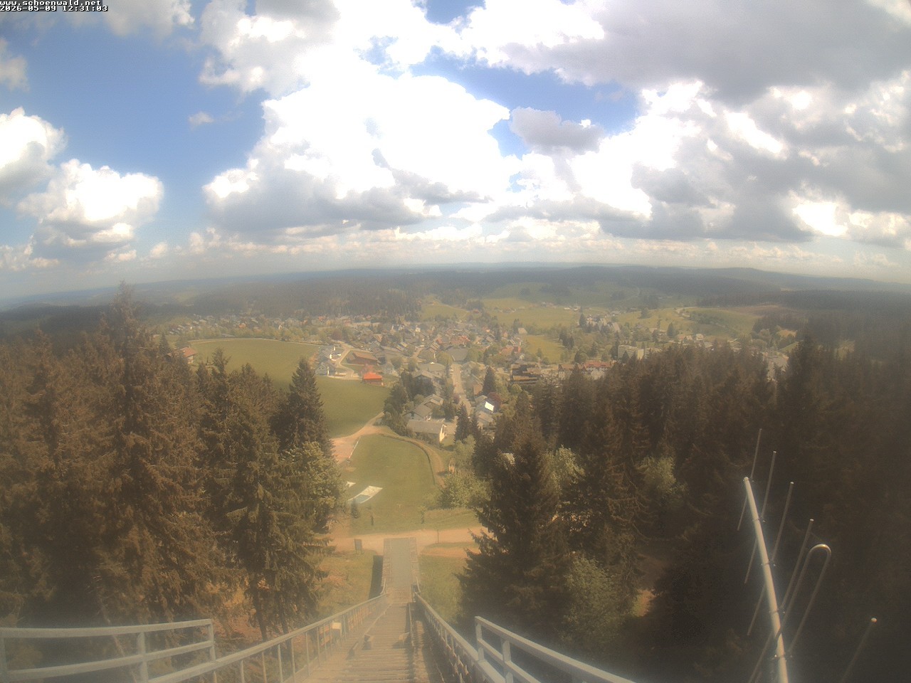 Archiv Foto Webcam Blick auf Schönwald