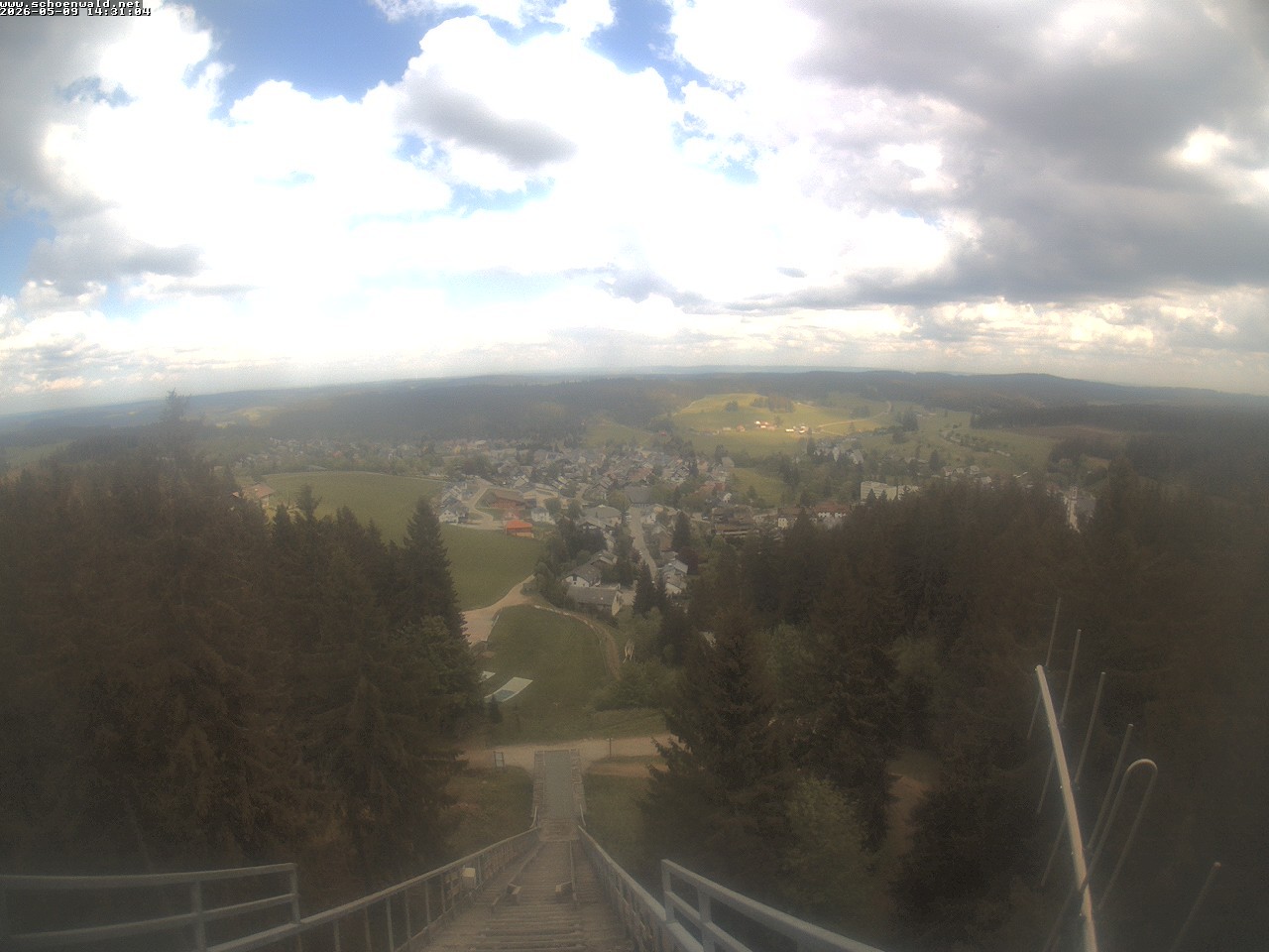 Archiv Foto Webcam Blick auf Schönwald