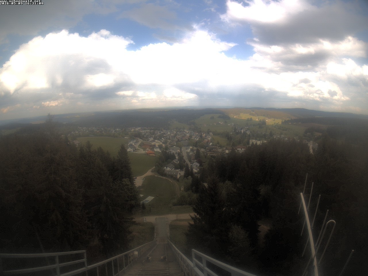 Archiv Foto Webcam Blick auf Schönwald