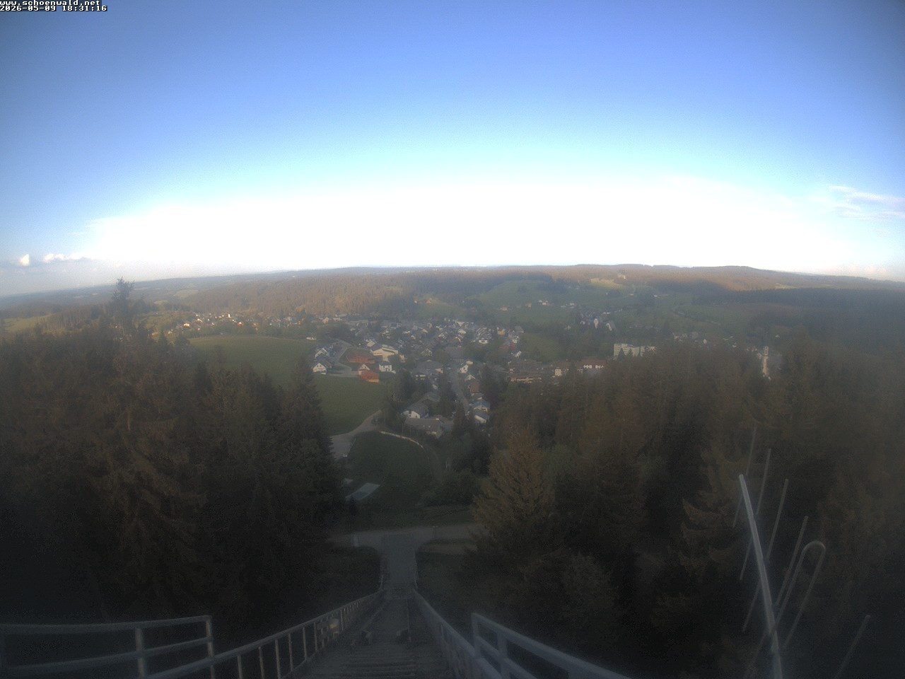 Archiv Foto Webcam Blick auf Schönwald