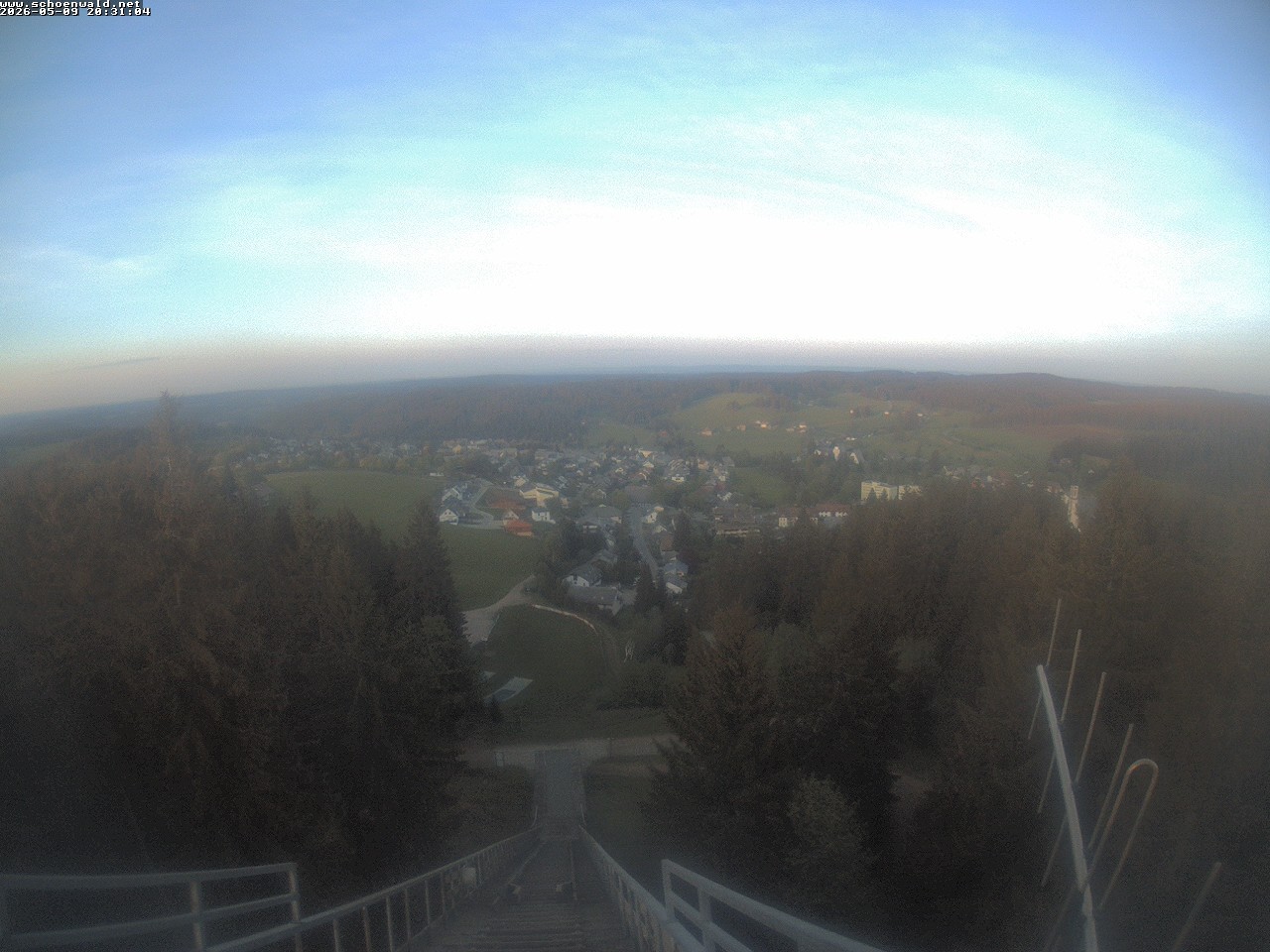 Archiv Foto Webcam Blick auf Schönwald