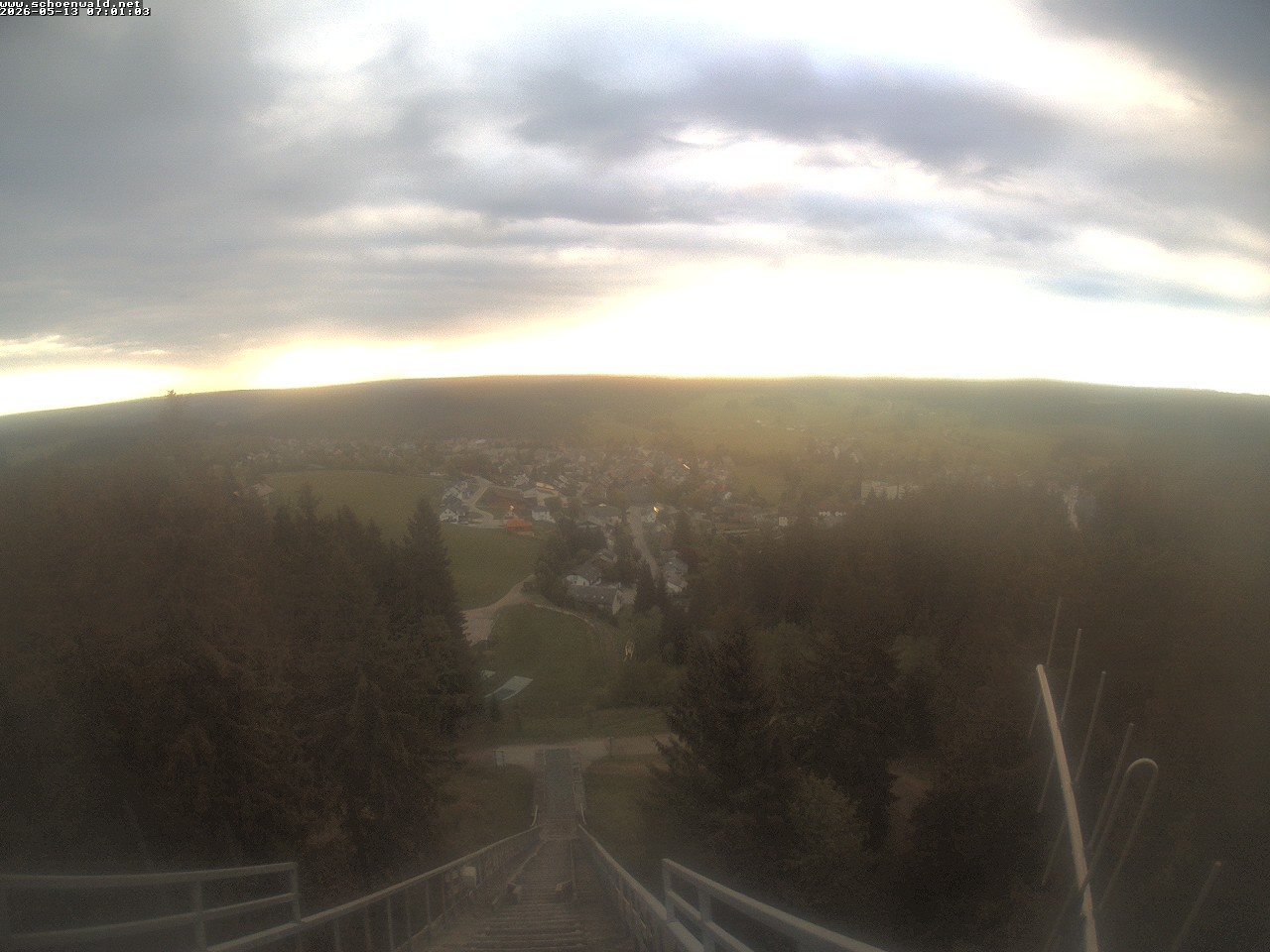 Archiv Foto Webcam Blick auf Schönwald