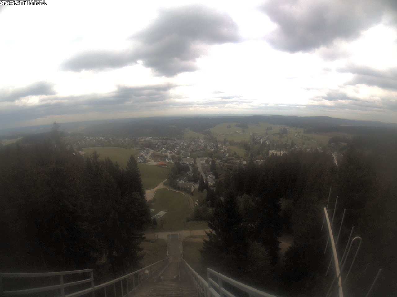 Archiv Foto Webcam Blick auf Schönwald