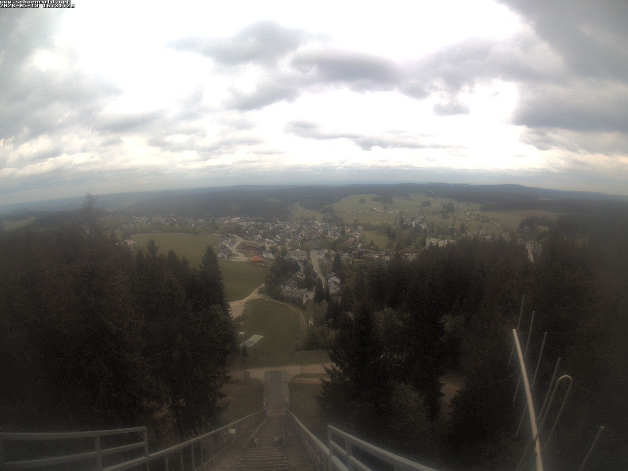 Archiv Foto Webcam Blick auf Schönwald