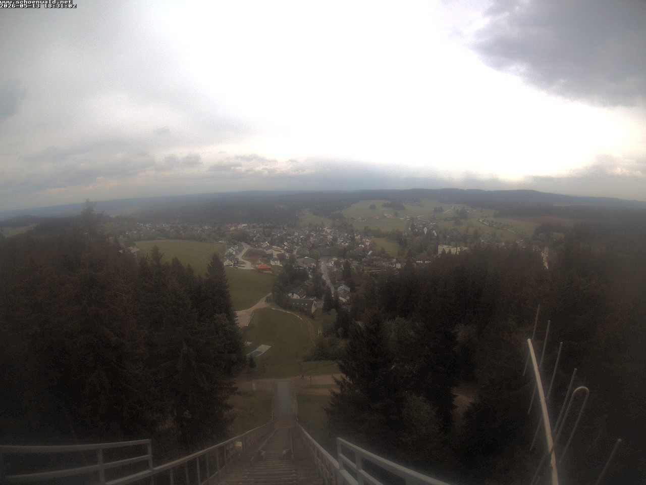 Archiv Foto Webcam Blick auf Schönwald
