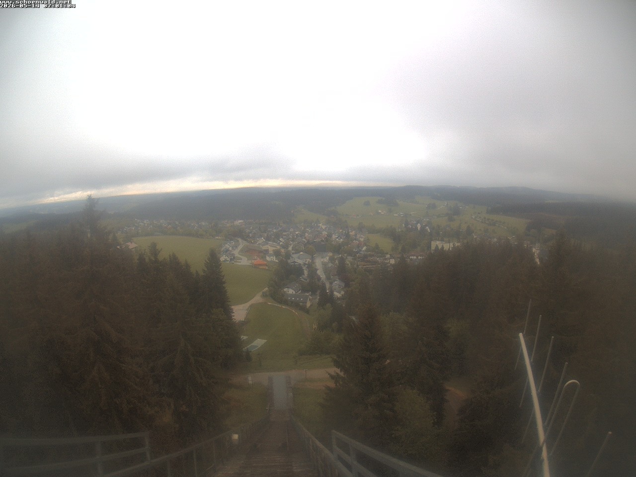 Archiv Foto Webcam Blick auf Schönwald
