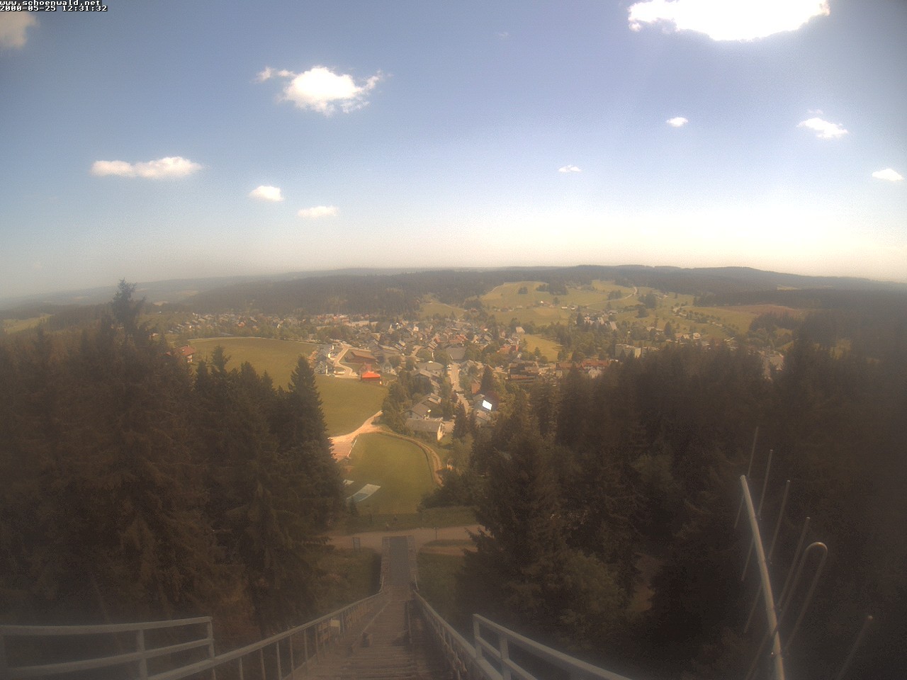 Archiv Foto Webcam Blick auf Schönwald