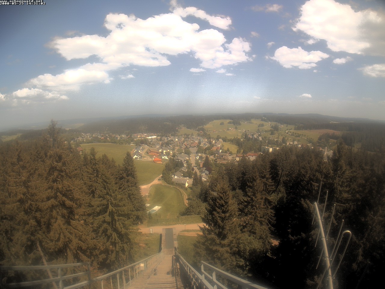 Archiv Foto Webcam Blick auf Schönwald