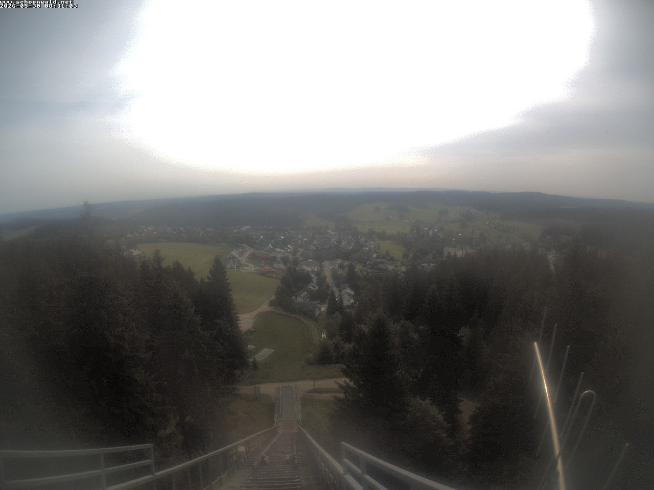 Archived image Webcam View to Schoenwald