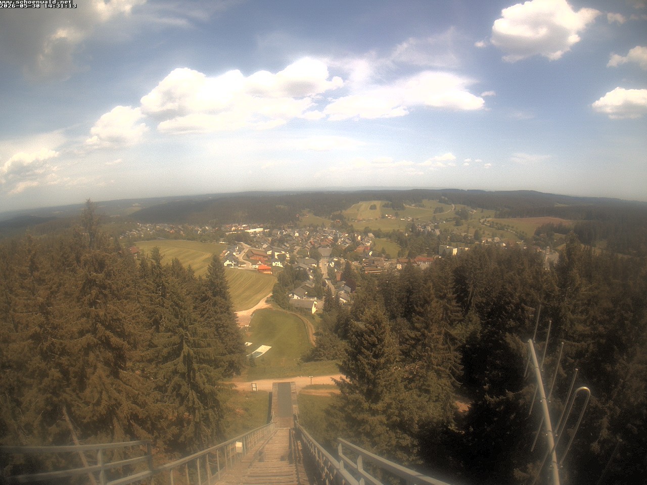 Archiv Foto Webcam Blick auf Schönwald