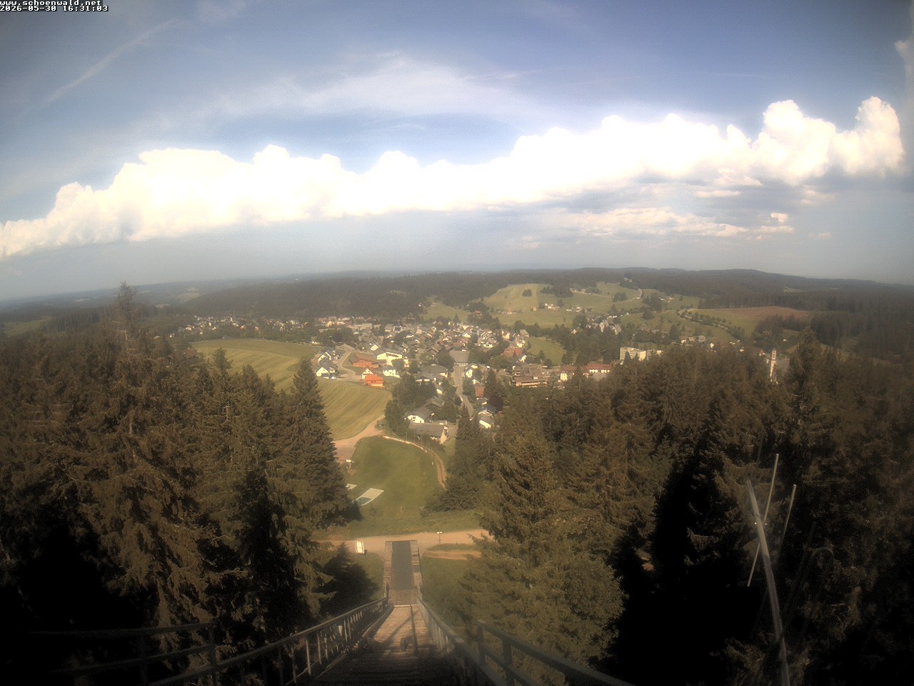 Archiv Foto Webcam Blick auf Schönwald