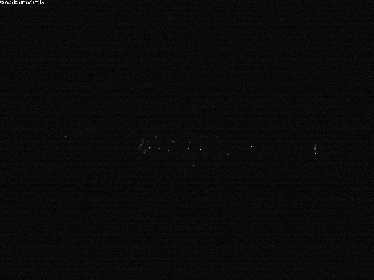 Archived image Webcam View to Schoenwald