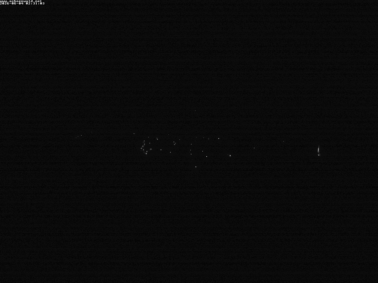 Archived image Webcam View to Schoenwald
