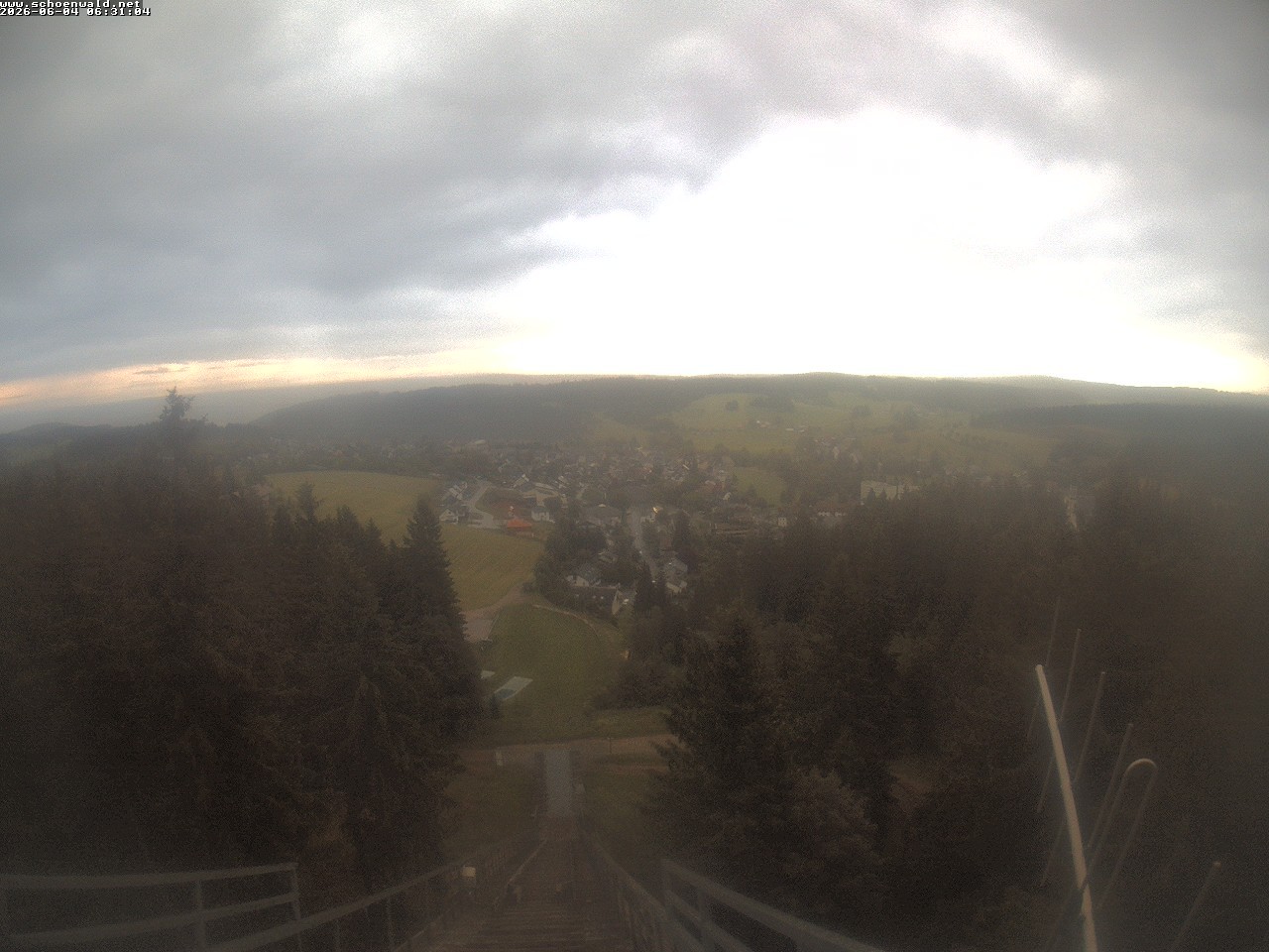 Archived image Webcam View to Schoenwald