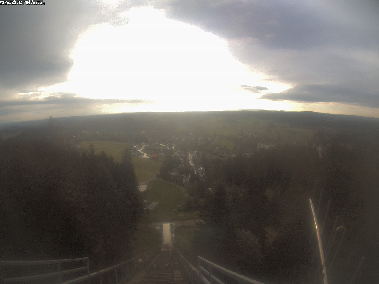 Archived image Webcam View to Schoenwald