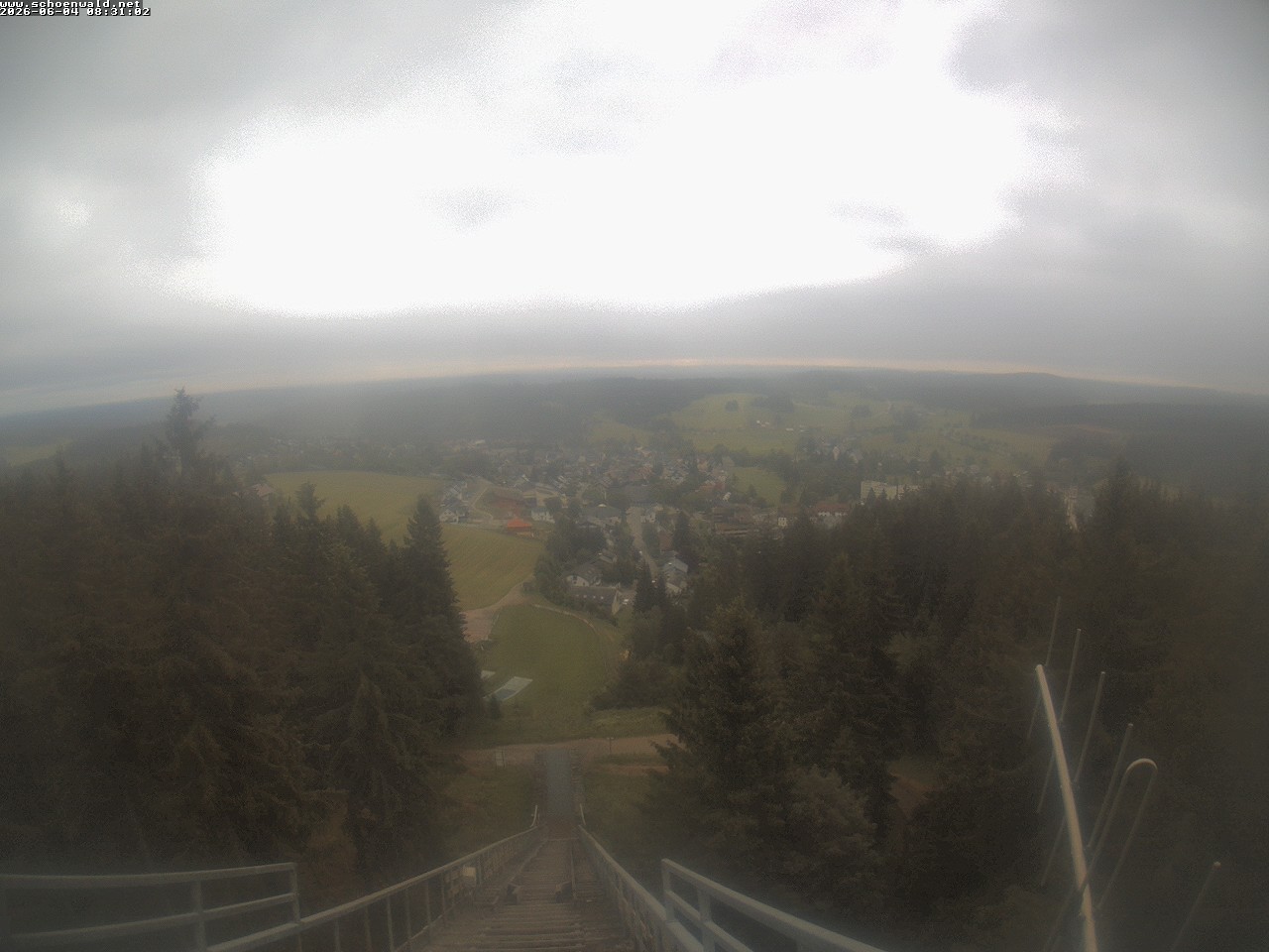 Archived image Webcam View to Schoenwald