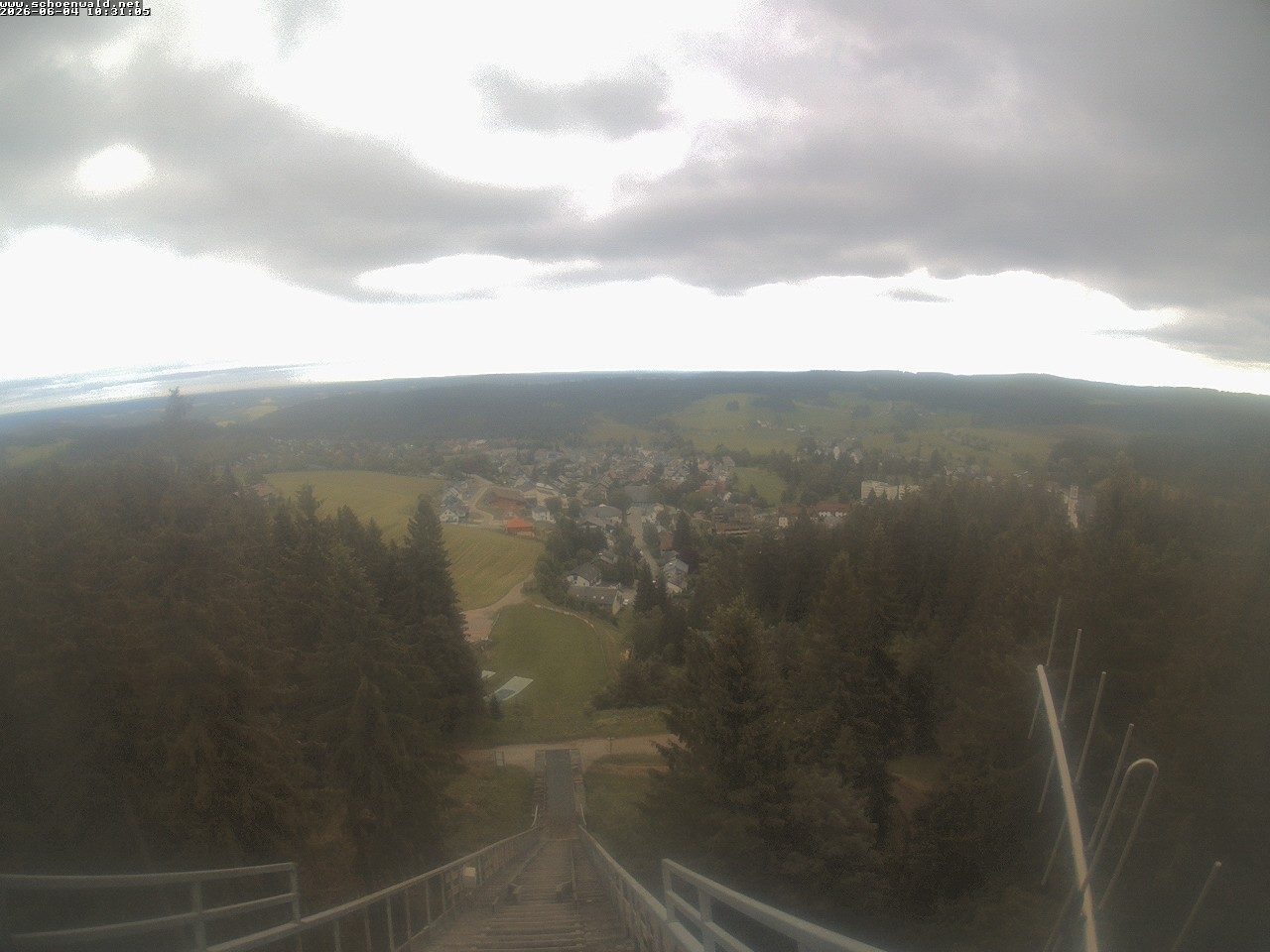 Archived image Webcam View to Schoenwald