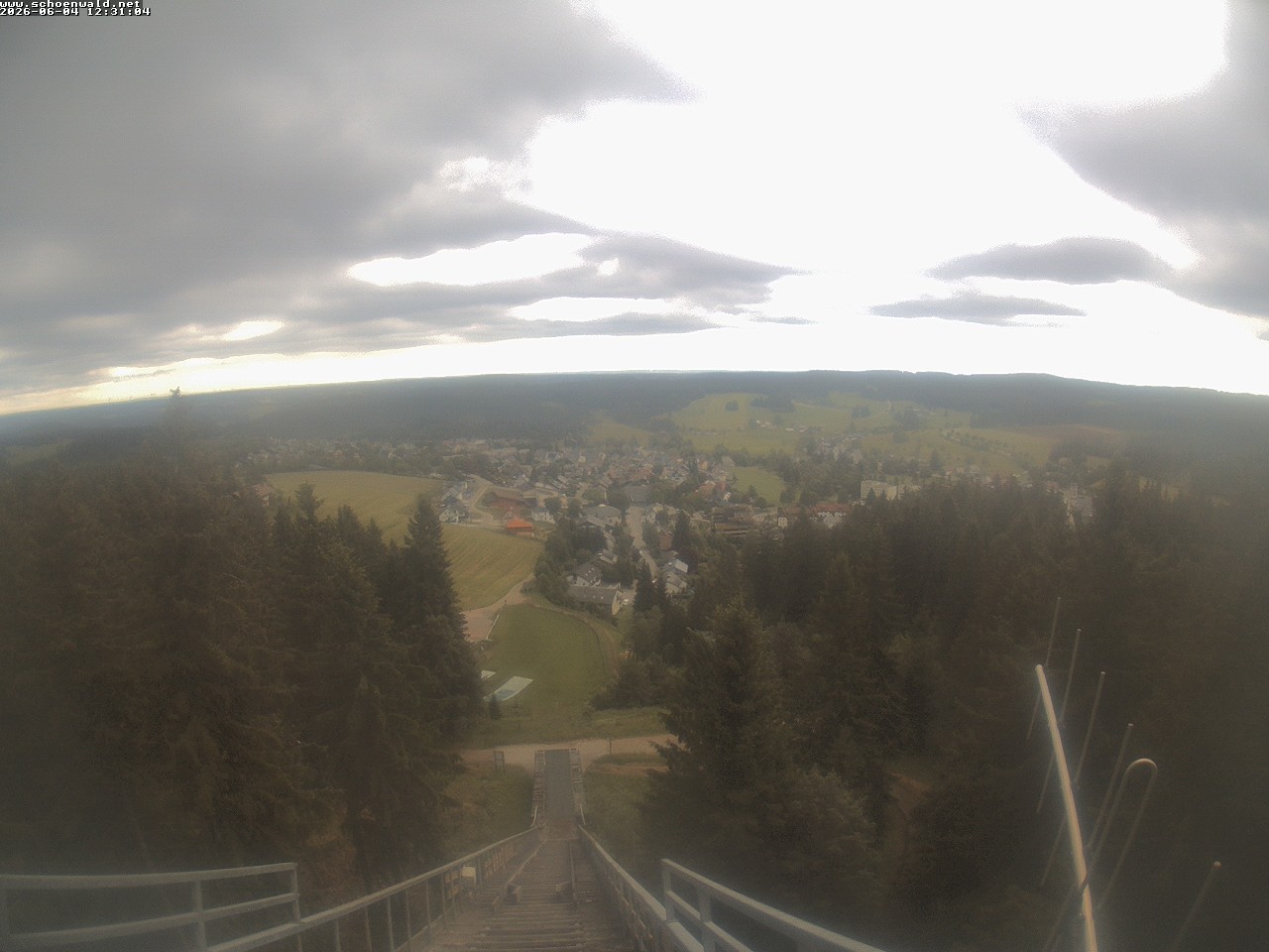 Archived image Webcam View to Schoenwald