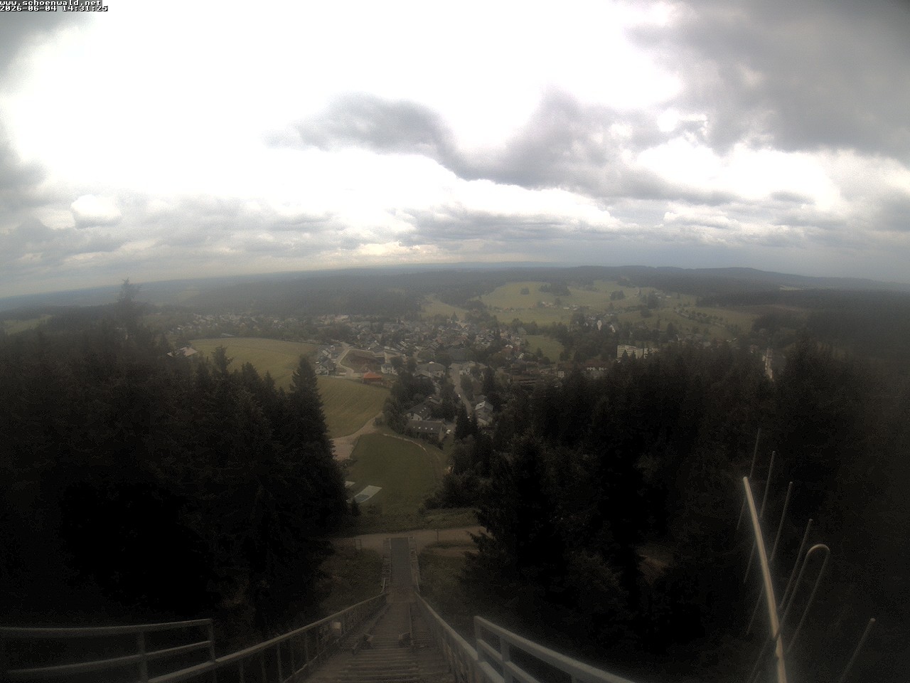 Archived image Webcam View to Schoenwald