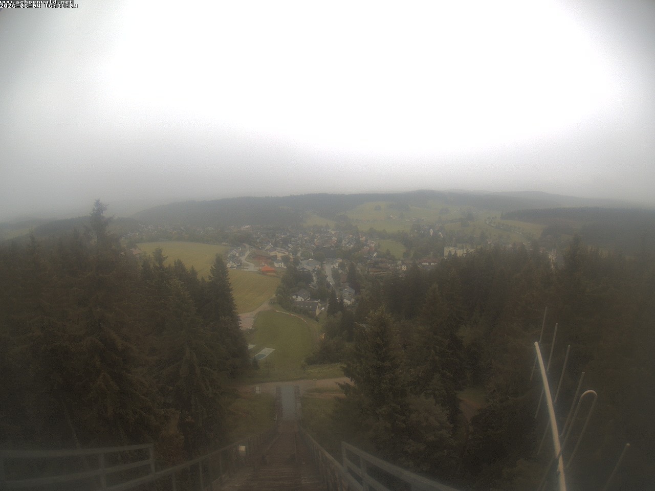 Archived image Webcam View to Schoenwald