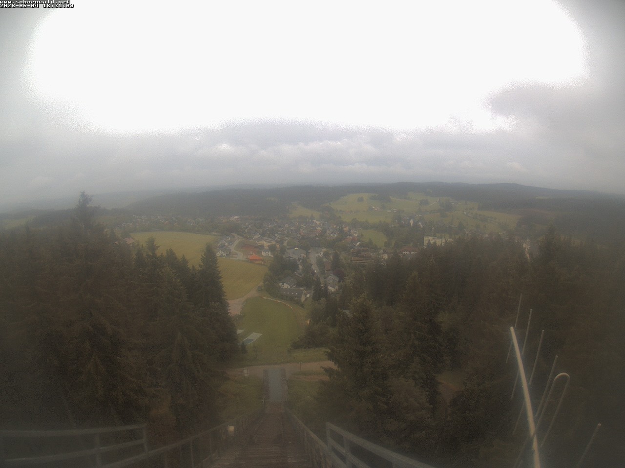 Archived image Webcam View to Schoenwald