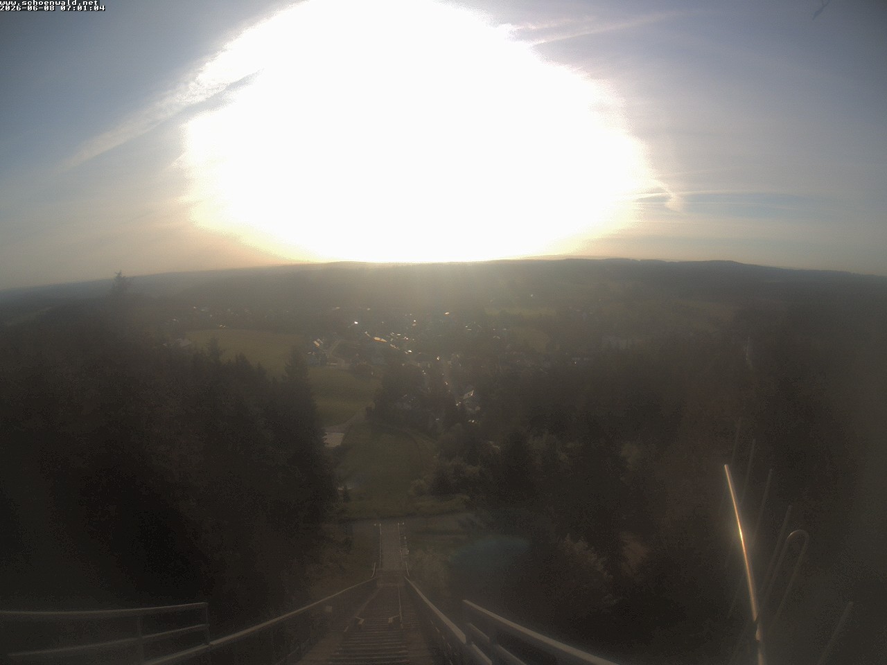 Archiv Foto Webcam Blick auf Schönwald