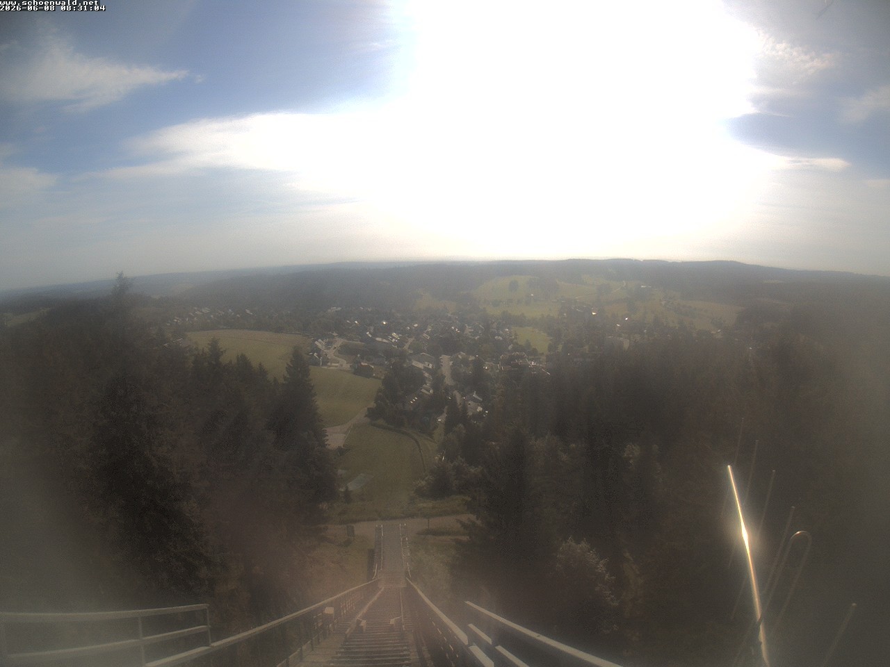 Archiv Foto Webcam Blick auf Schönwald
