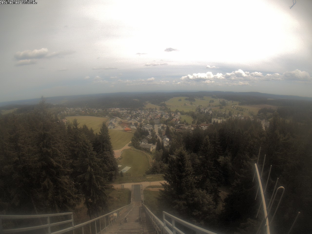 Archiv Foto Webcam Blick auf Schönwald