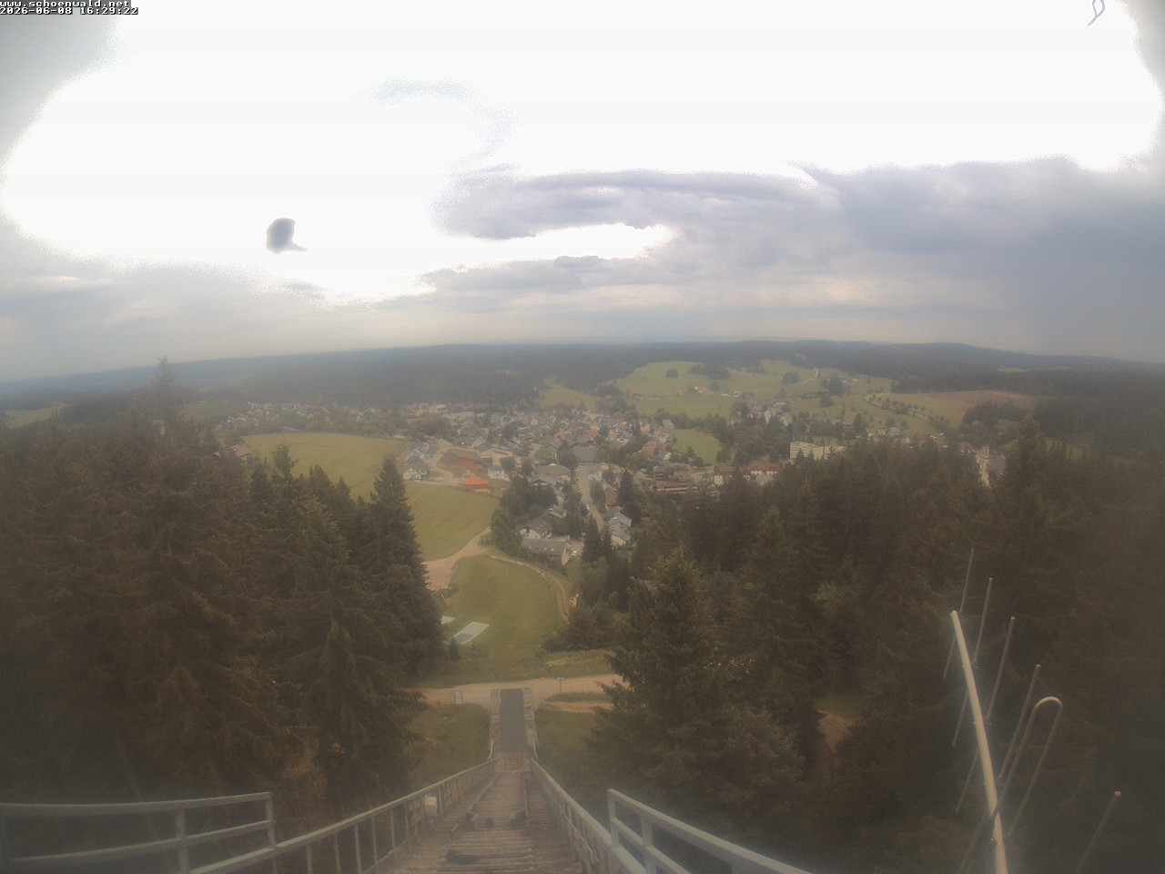 Archiv Foto Webcam Blick auf Schönwald