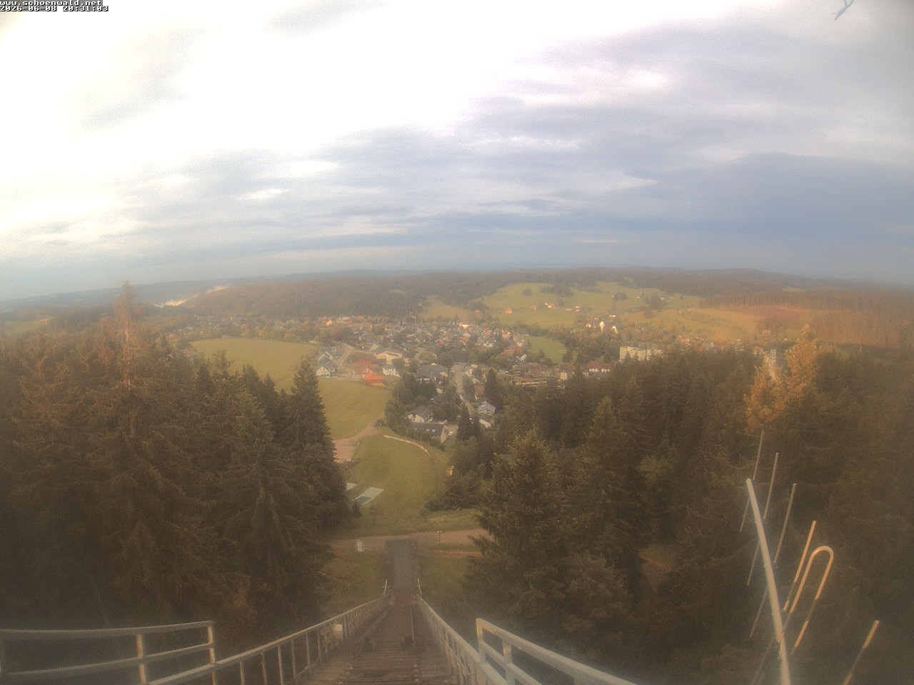 Archiv Foto Webcam Blick auf Schönwald