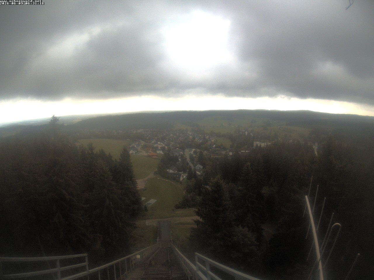 Archiv Foto Webcam Blick auf Schönwald