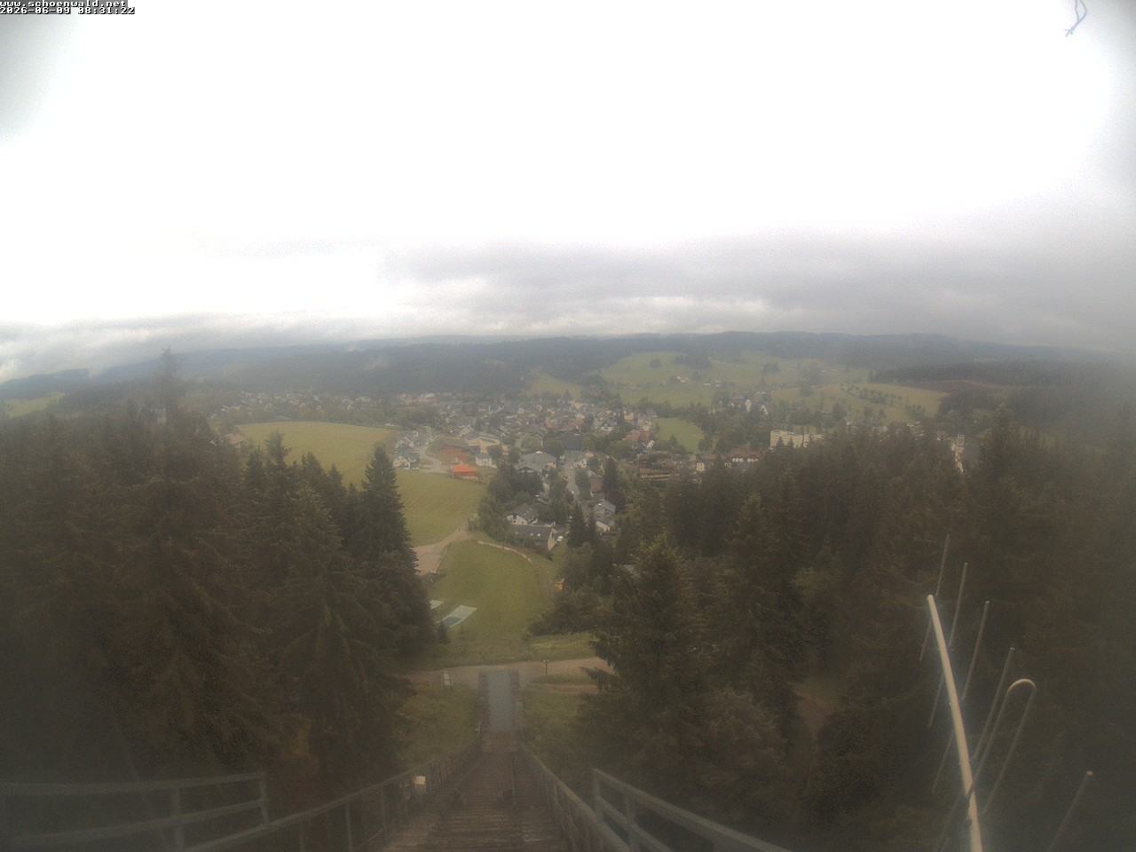 Archiv Foto Webcam Blick auf Schönwald