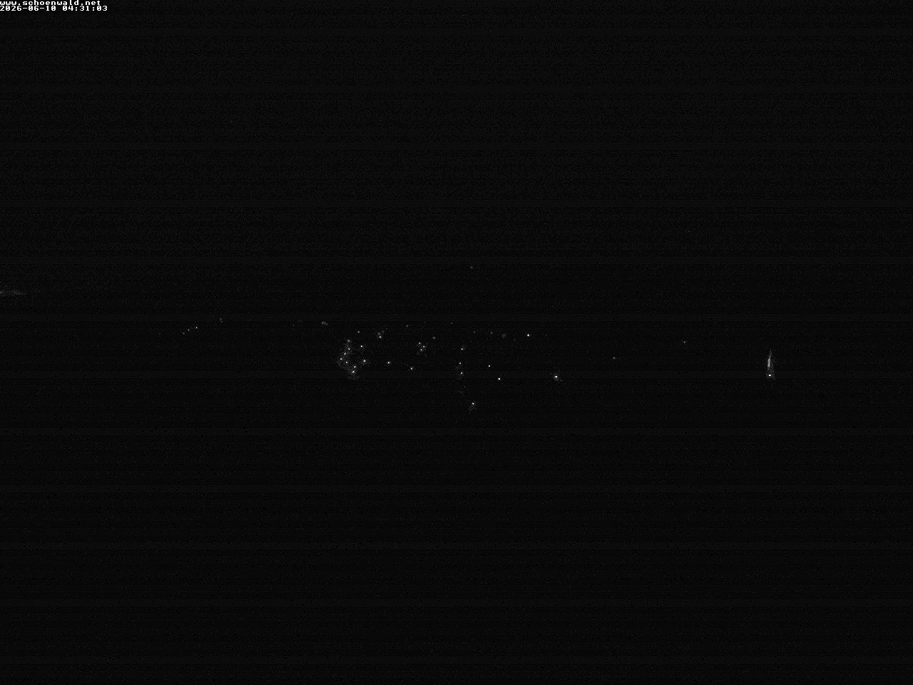 Archived image Webcam View to Schoenwald