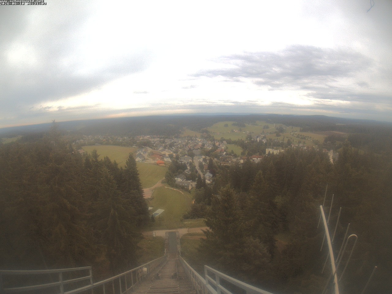 Archived image Webcam View to Schoenwald