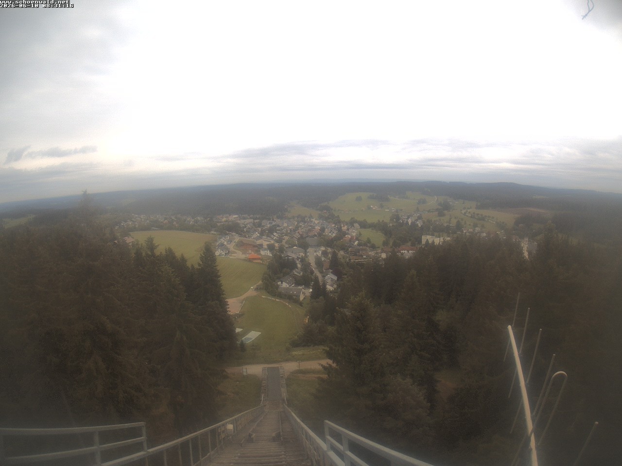 Archived image Webcam View to Schoenwald