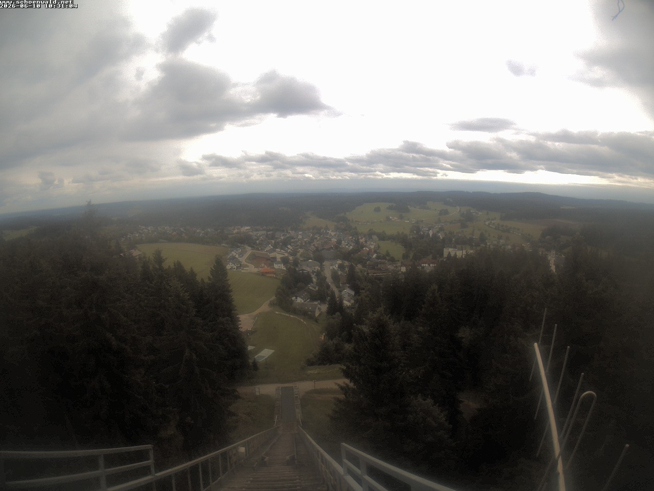 Archived image Webcam View to Schoenwald