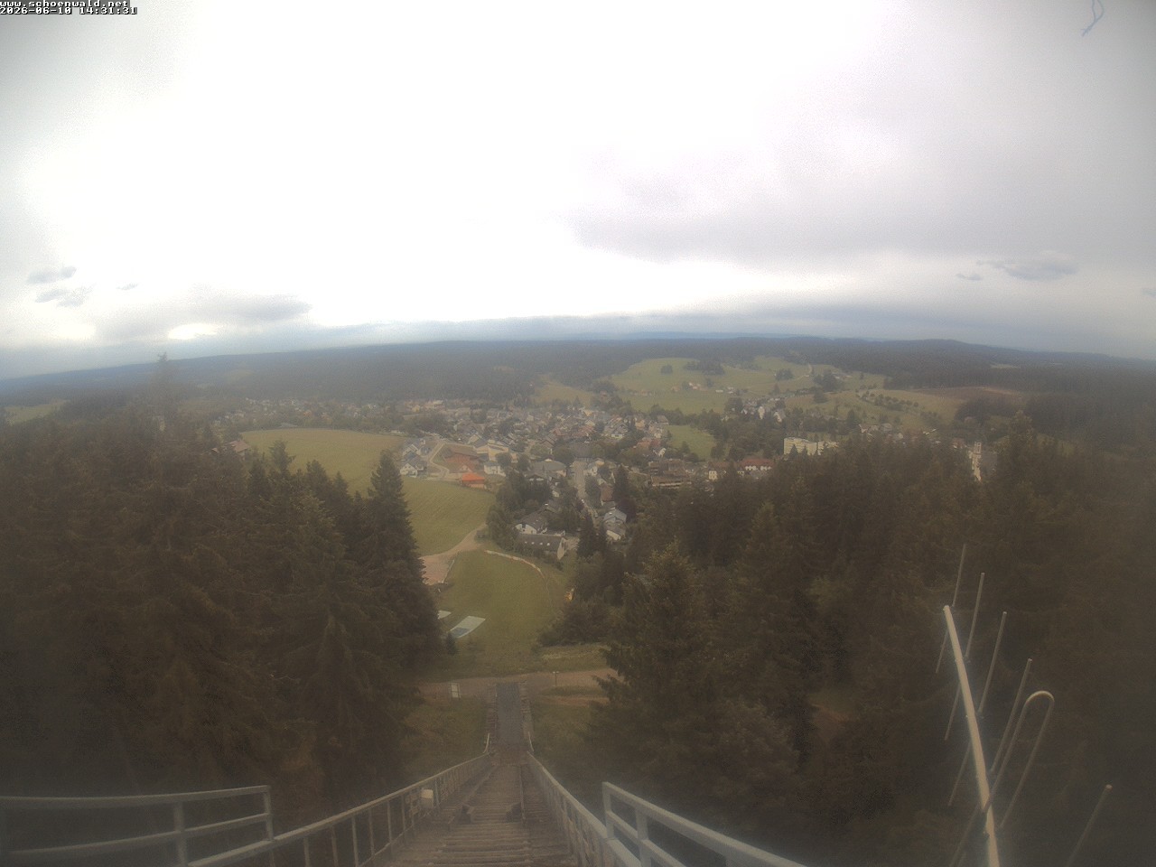 Archived image Webcam View to Schoenwald
