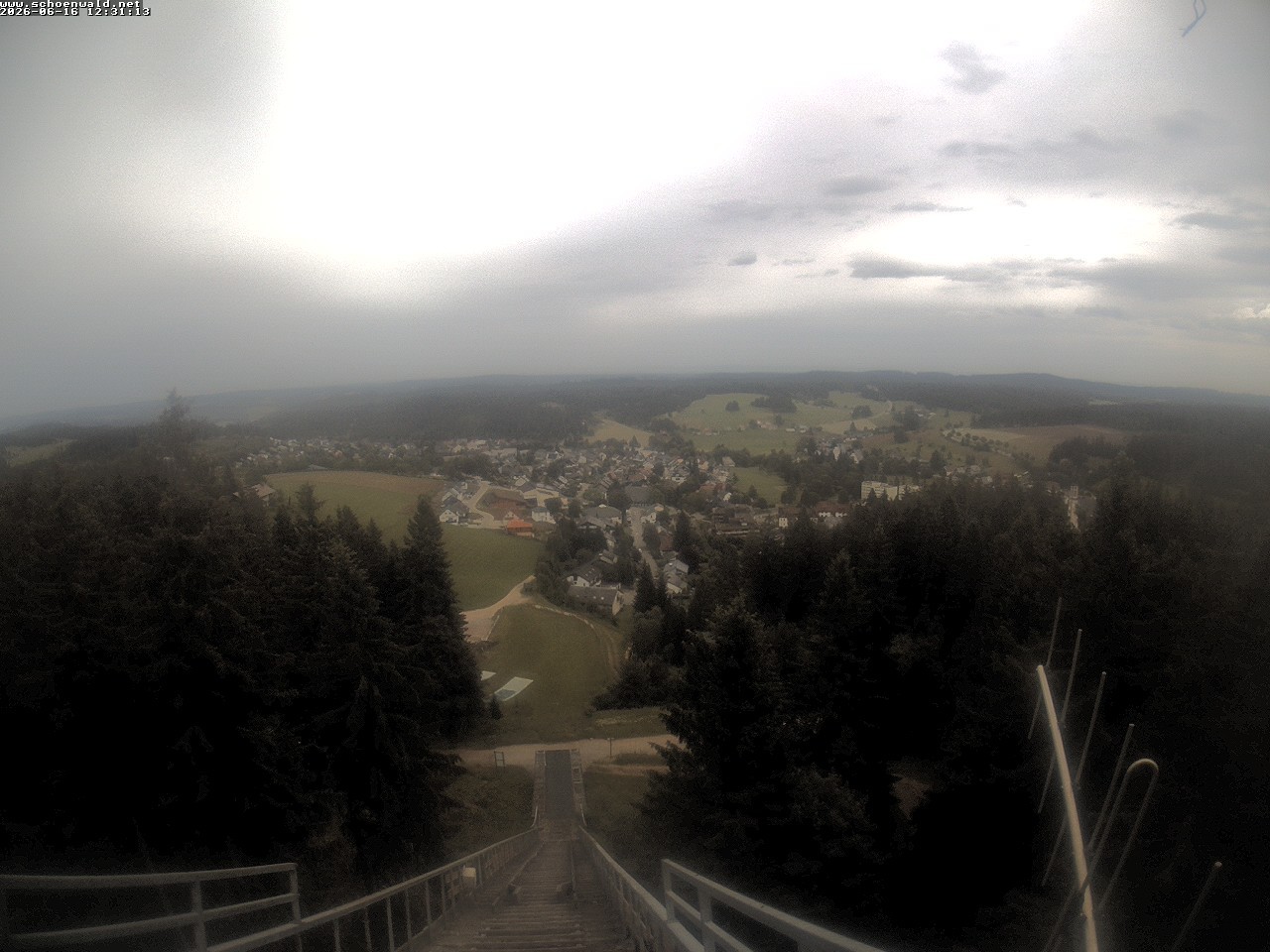 Archiv Foto Webcam Blick auf Schönwald