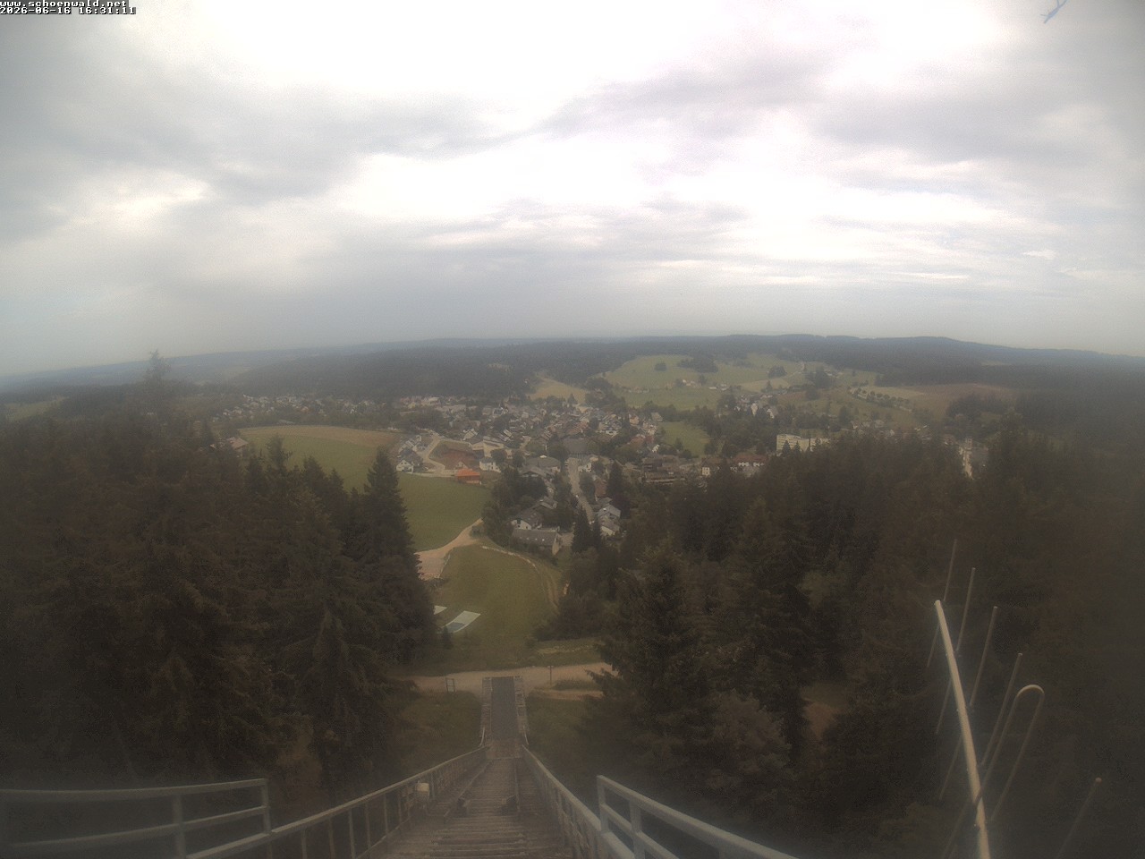 Archived image Webcam View to Schoenwald