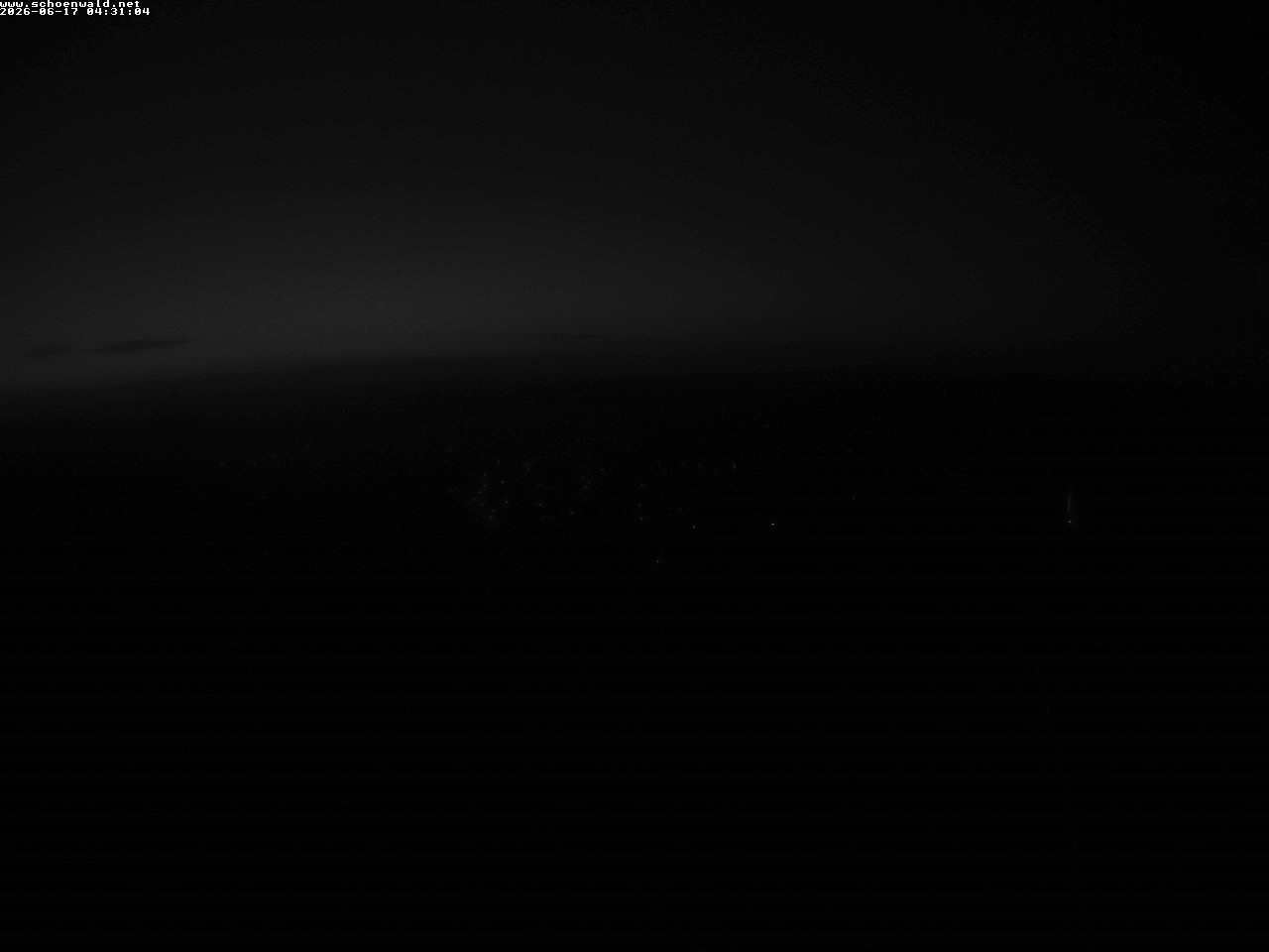 Archived image Webcam View to Schoenwald