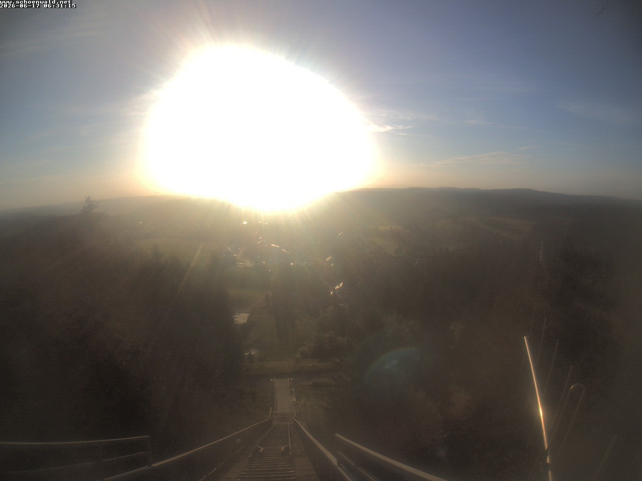 Archived image Webcam View to Schoenwald