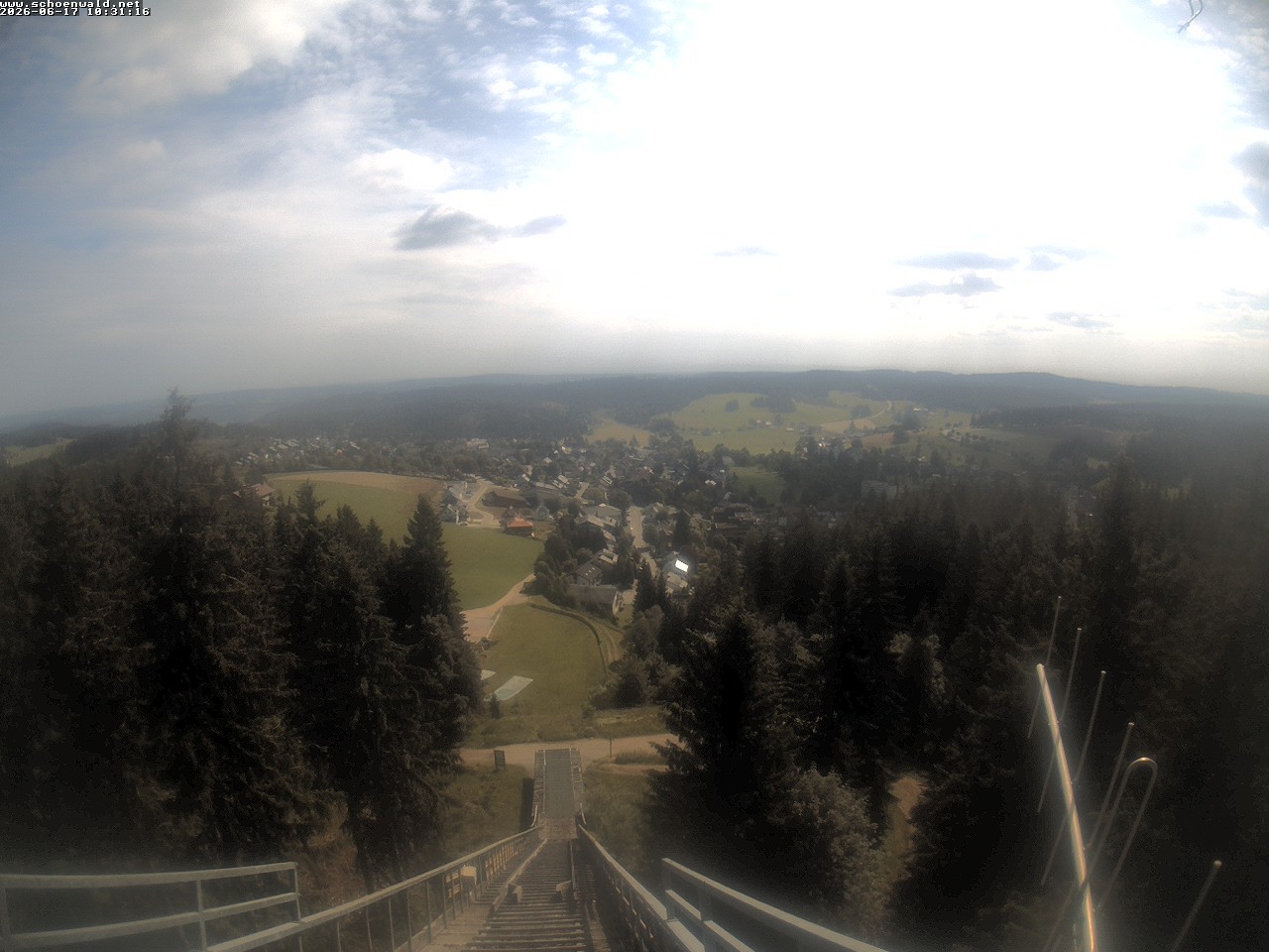 Archived image Webcam View to Schoenwald