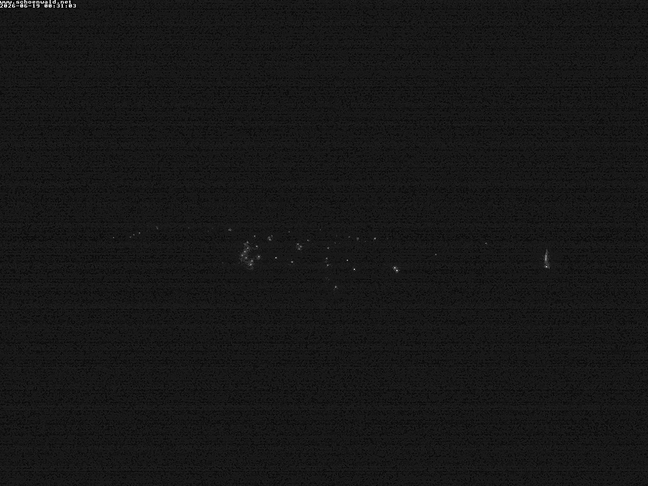 Archived image Webcam View to Schoenwald