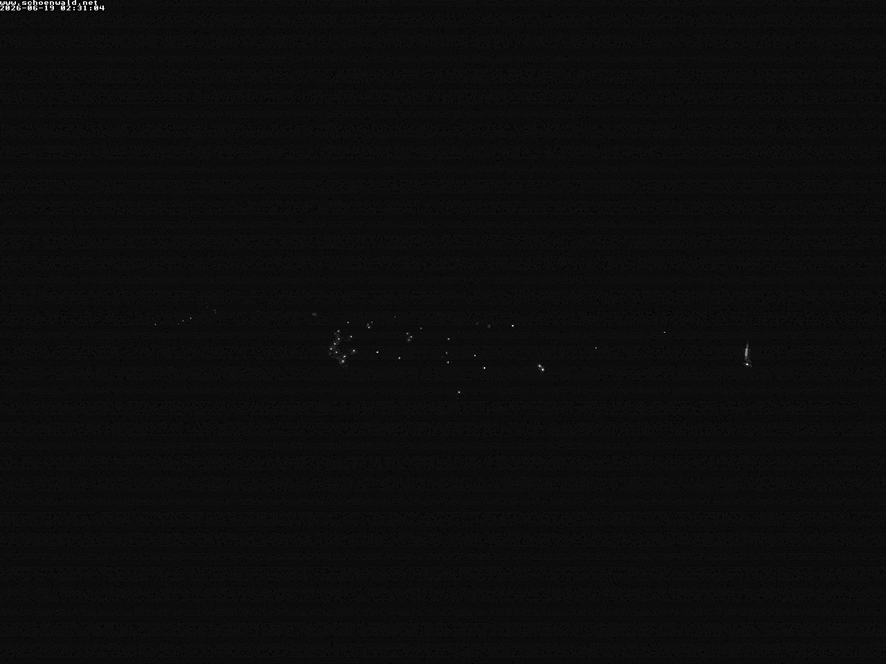 Archived image Webcam View to Schoenwald