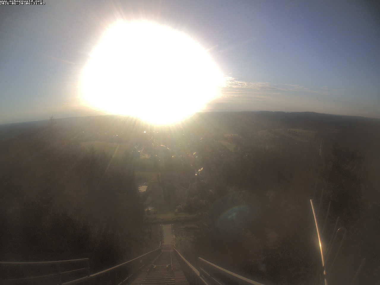 Archiv Foto Webcam Blick auf Schönwald