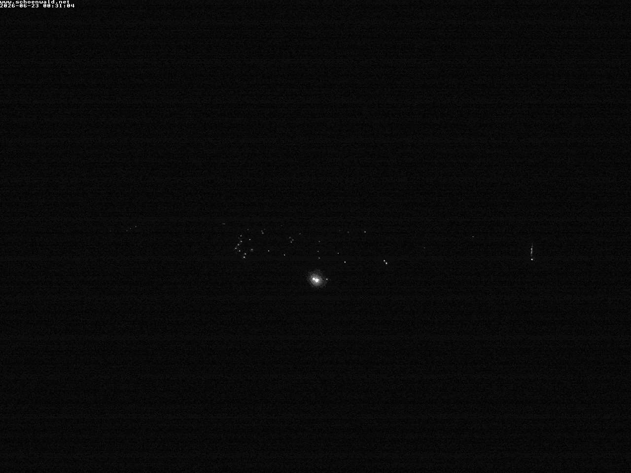 Archived image Webcam View to Schoenwald