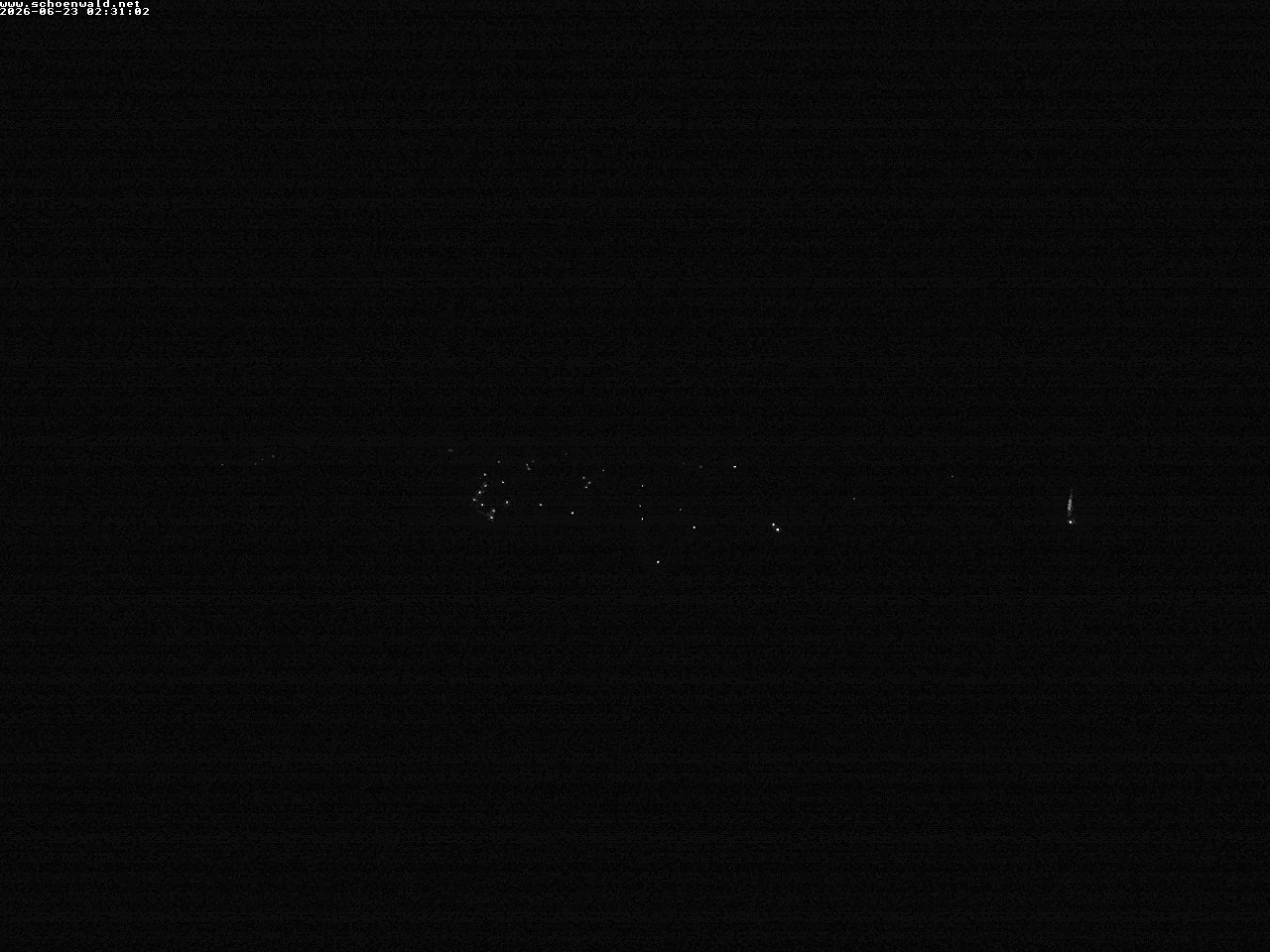 Archived image Webcam View to Schoenwald