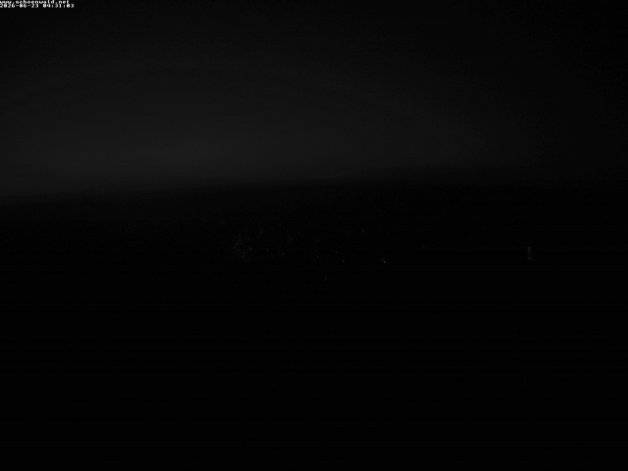 Archived image Webcam View to Schoenwald