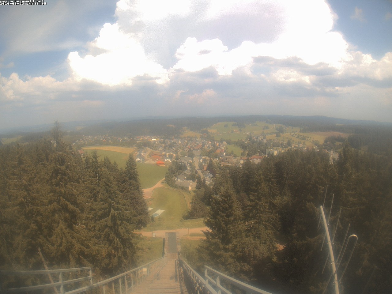 Archiv Foto Webcam Blick auf Schönwald